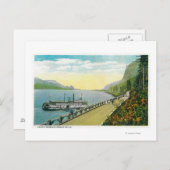 Carte Postale Viaduc Près Des Chutes Multnomah, Columbia River (Devant / Derrière)