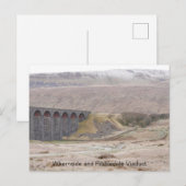 Carte postale Viaduc Whernside et Ribblehead (Devant / Derrière)