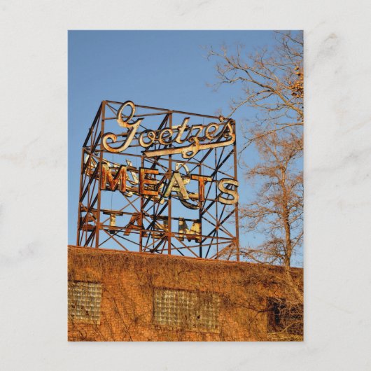 Carte Postale Viande rouillée (Devant)