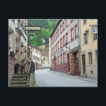 Carte Postale Vianden, Scène de rue Luxembourg<br><div class="desc">La Grand Rue dans la ville de Vianden,  Luxembourg</div>