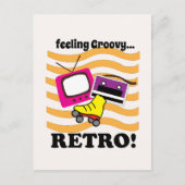 Carte Postale Vibe Rétro Groovy Rétro (Devant)