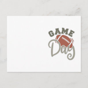Carte Postale Vibes De Jour Conception Pour Les Amateurs De Foot