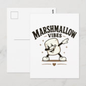 Carte Postale Vibes de marshmallow (Devant / Derrière)