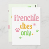 Carte Postale Vibes françaises uniquement (Devant / Derrière)