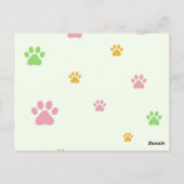 Carte Postale Vibes françaises uniquement (Dos)