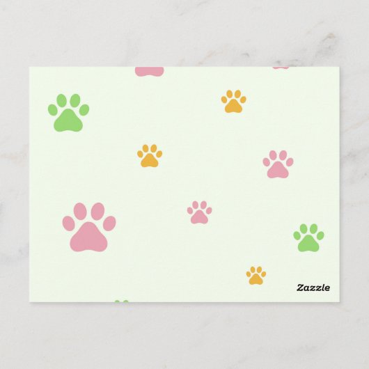 Carte Postale Vibes françaises uniquement (Dos)