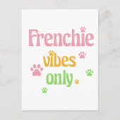 Carte Postale Vibes françaises uniquement (Devant)