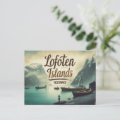 Carte Postale Vibes Rétro de Lofoten (Debout devant)