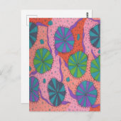 Carte Postale Vibes rétro funky (Devant / Derrière)