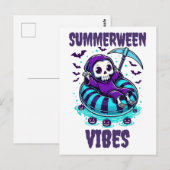 Carte Postale Vibes Summerween - Reaper Relaxé (Devant / Derrière)