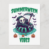 Carte Postale Vibes Summerween - Reaper Relaxé (Devant)