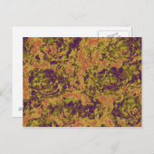 Carte Postale Vibrant flower (Devant / Derrière)