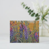 Carte Postale Vibrant Lupine Arctique (Debout devant)