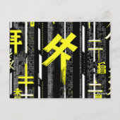 Carte Postale Vibrant Rainbow Paint Splatter Explosion (Dos)