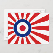 Carte Postale Vibrant Roundel Mods (Devant / Derrière)