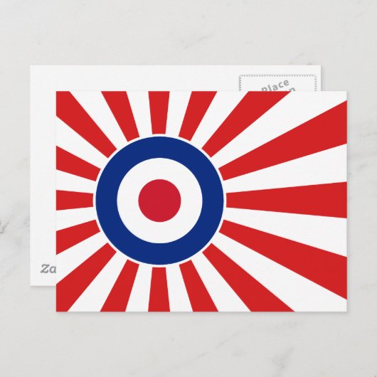 Carte Postale Vibrant Roundel Mods (Devant / Derrière)