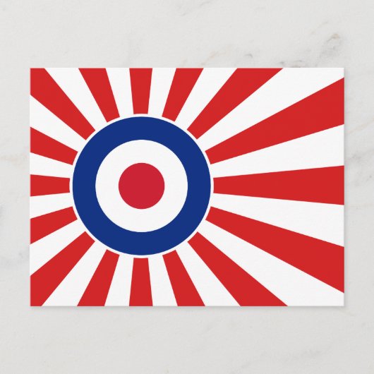 Carte Postale Vibrant Roundel Mods (Devant)