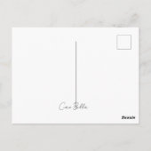 Carte Postale Vibrants Visions des Masques Vénitiens (Dos)