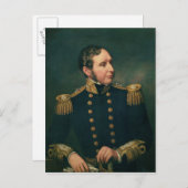 Carte Postale Vice-amiral Robert Fitzroy (Devant / Derrière)