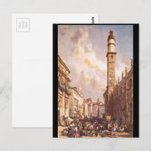 Carte Postale Vicenza', James Duffield Harding_Engravures (Devant / Derrière)