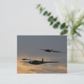 Carte Postale Vickers Wellington (Debout devant)