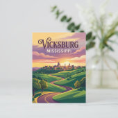 Carte Postale Vicksburg Mississippi (Debout devant)