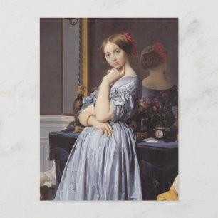 Carte Postale Vicomtess othenin Dhaussonville portrait de fine a