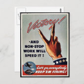 Carte Postale Victoire (Devant / Derrière)