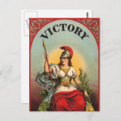 Carte Postale Victoire (Devant / Derrière)