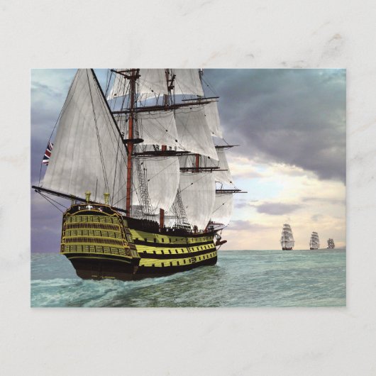 Carte Postale Victoire de H M S (Devant)