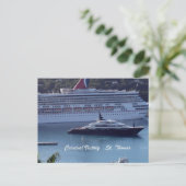 Carte Postale Victoire du Carnaval St. Thomas (Debout devant)