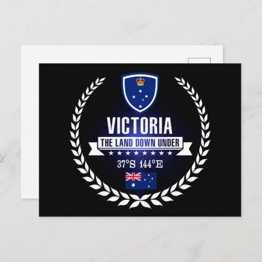 Carte Postale Victoria (Devant / Derrière)