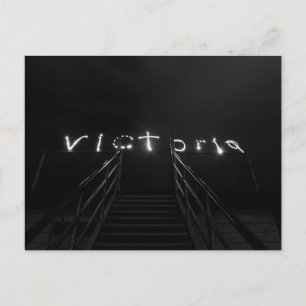 Carte Postale Victoria BC Light Painting