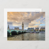 Carte Postale Victoria Bridge, Londres, Angleterre Card (Devant / Derrière)