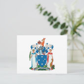 Carte postale Victoria Coat of Arms (Debout devant)
