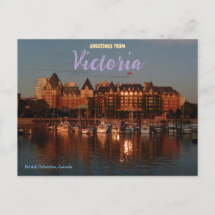 Carte postale Victoria Colombie-Britannique Canada