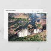 Carte Postale victoria falls (Devant / Derrière)