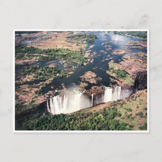 Carte Postale victoria falls (Devant)