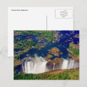 Carte Postale victoria falls (Devant / Derrière)