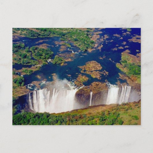 Carte Postale victoria falls (Devant)