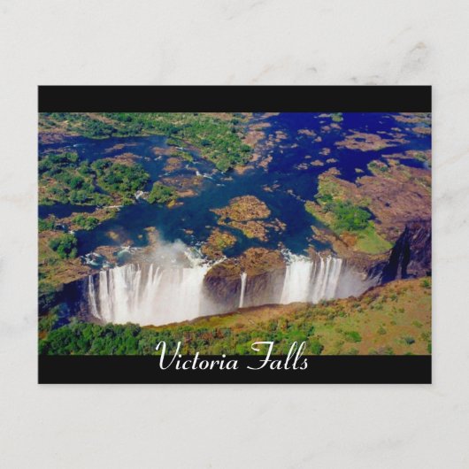 Carte Postale victoria falls zim (Devant)