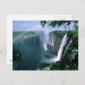 Carte Postale victoria falls, zimbabwe (Devant / Derrière)