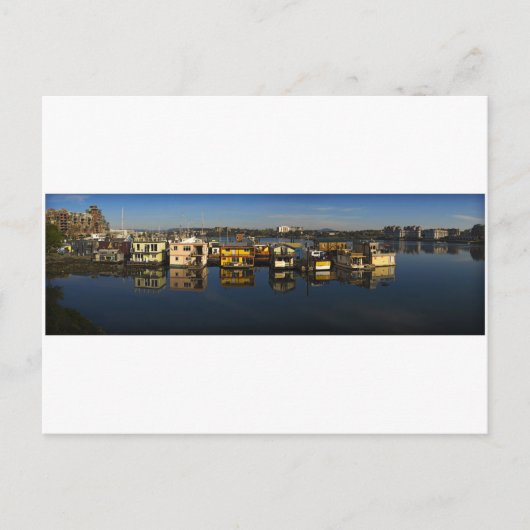 Carte Postale Victoria - maisons flottantes 2 (Devant)