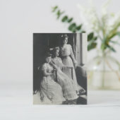 Carte Postale Victoria Melita de Hesse avec sœurs #009D (Debout devant)