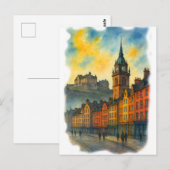 Carte Postale Victoria Street Edinburgh Castle, Old Town  (Devant / Derrière)