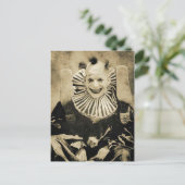 Carte Postale Victorian bizarre Déplaisant Clown souriant (Debout devant)