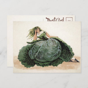 Carte postale Victorian Cabbage Girl 
