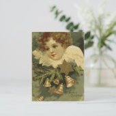 Carte postale Victorian Christmas Angel (Debout devant)