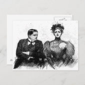 Carte postale Victorian Couple (Devant / Derrière)