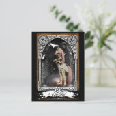 Carte postale Victorian Fool Tarot Card (Debout devant)